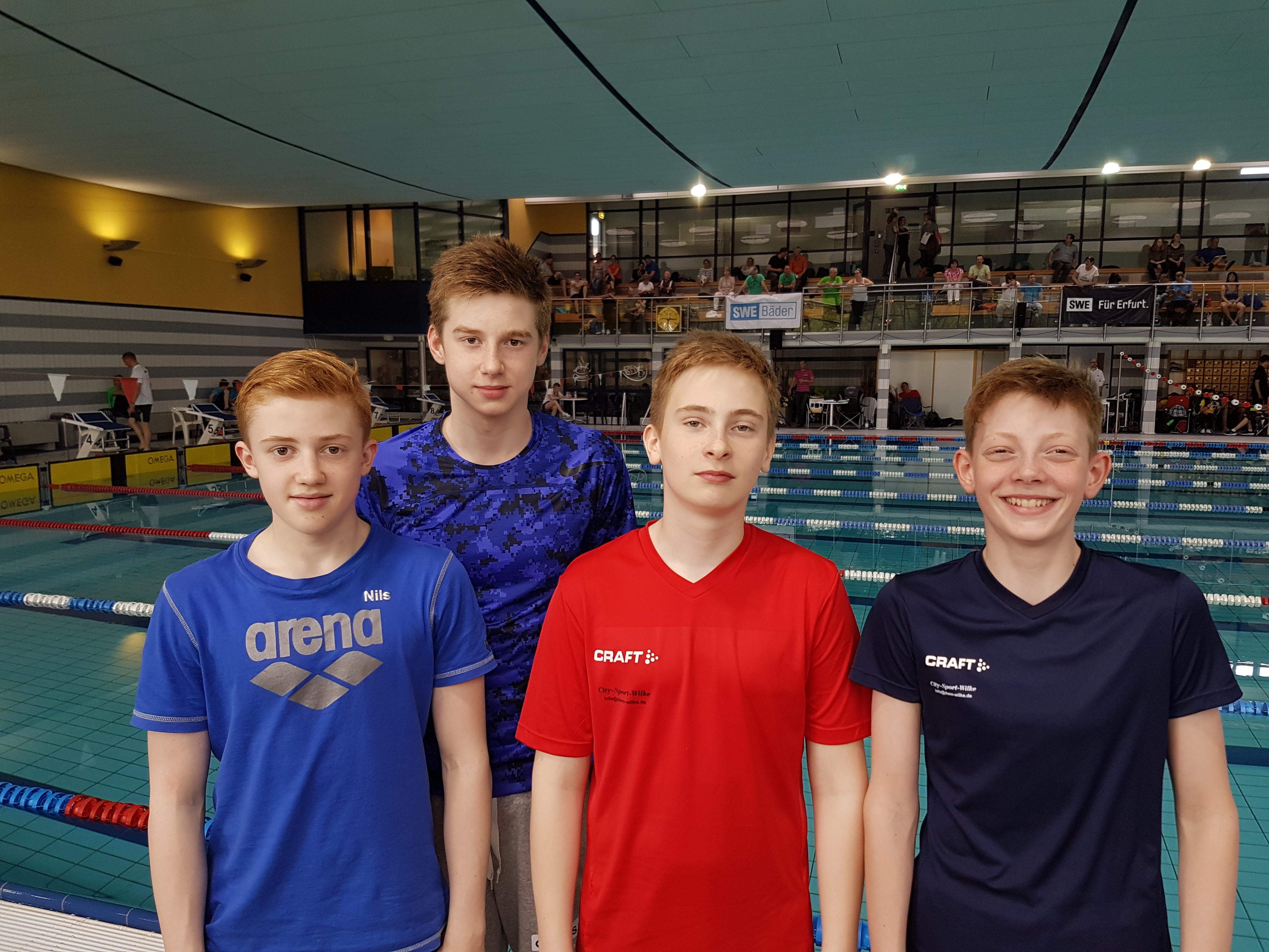 Nils Höxbroe, Erik Pyttel, Ole Böhme, Eric Mühlenbeck